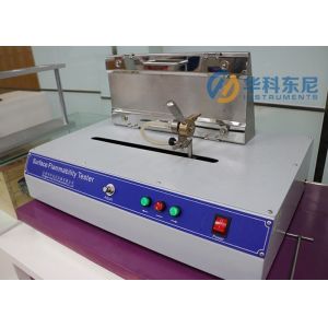 China Pro Surface Flammability Lab Test Equipment , Fabric Testing Instruments on sale