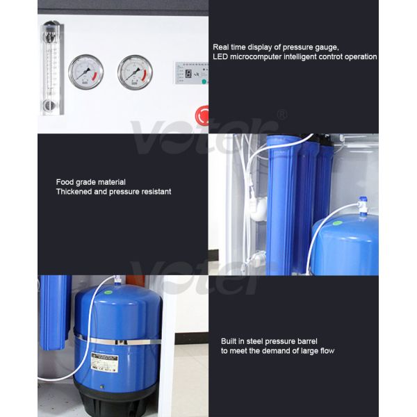 Factory Price 500LPH Drinking Water Treatment Systems Water Purification Equipmnet