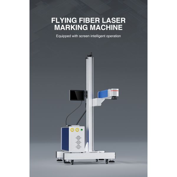 50w Jpt Mopa 3D Fiber Laser Marking Machine With Smartcontrol Scrrrn