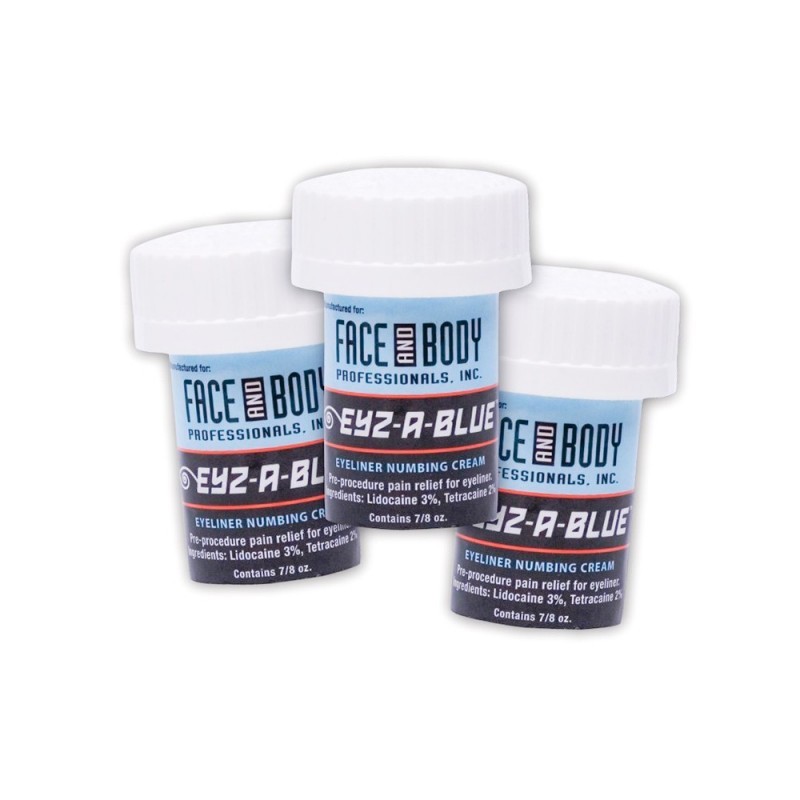 Face & Body Sustain Topical Anaesthetic Gel Super Trio EYZ A Blue Numbing