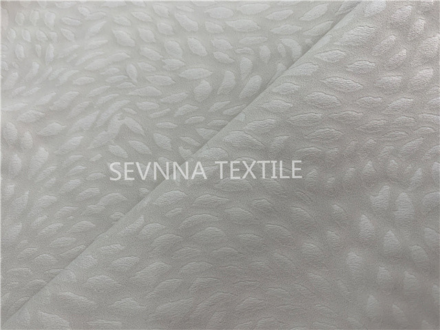Custom Printing Poly Yarn Recycled Yoga Wear Fabric Double Knitted