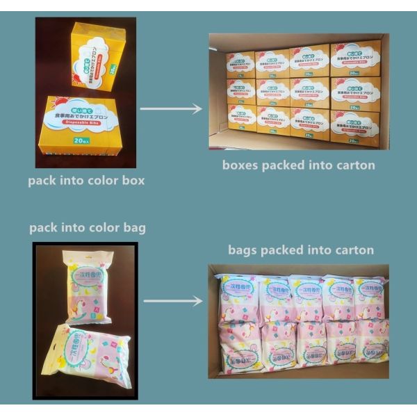 Disposable Hypoallergenic Infant Feeding Bib New Born Bibs For Travel