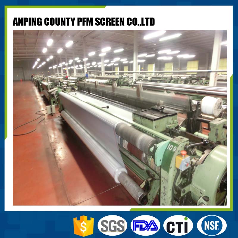FDA Certificate Polyester Screen Printing Mesh With White And Yellow