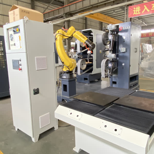 50G Arm Strength FANUC Robot Cell Grinding Machine For Faucets Grinding