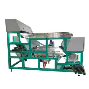 Quality Two Layers Optical Glass Color Sorter Machine For Amber Color Glass for sale