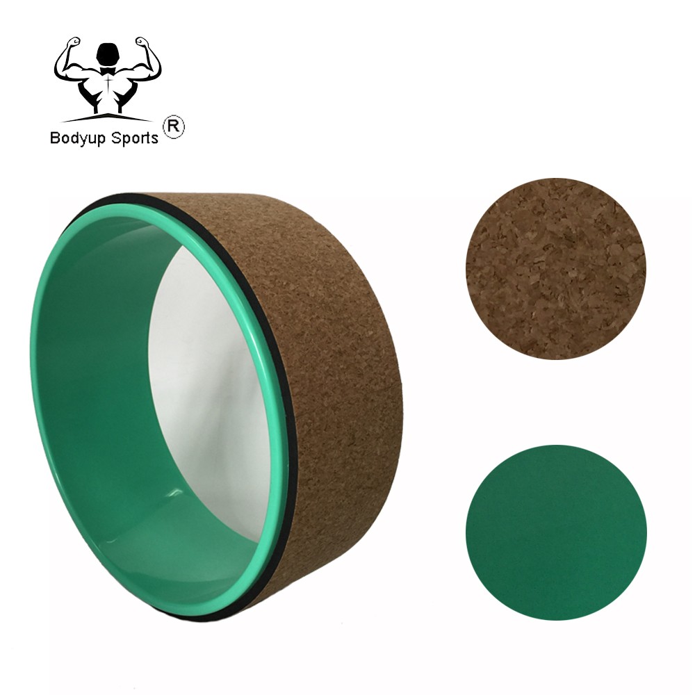 Body Building Yoga Balance Wheel , Yoga Exercise Wheel Customized Color