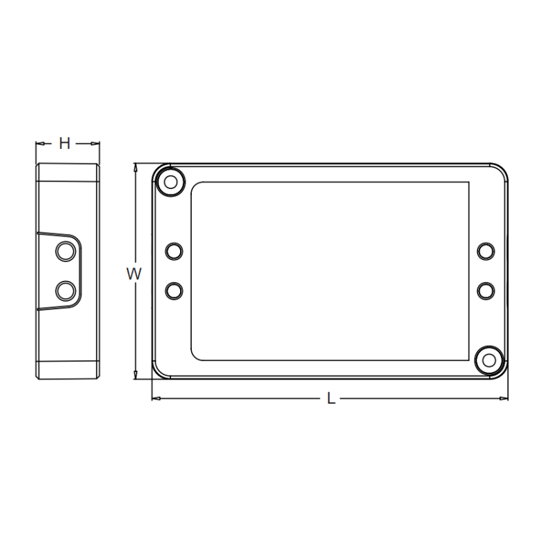 16 - 28V Panel Light Microwave Movement Sensor Driver 8w 300mA Approved CE