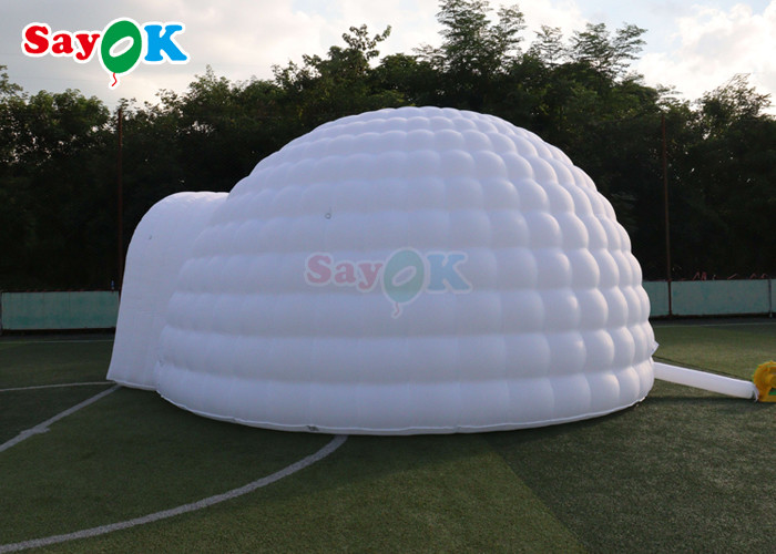 Custom Lighting Inflatable Air Tent Blow Up Igloo Dome Tent For Outdoor
