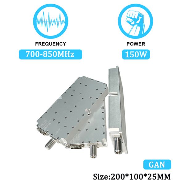 150W 700-850MHz Anti Drone Signal Jammer Module System GPS Blocker GaN Fpv Uav