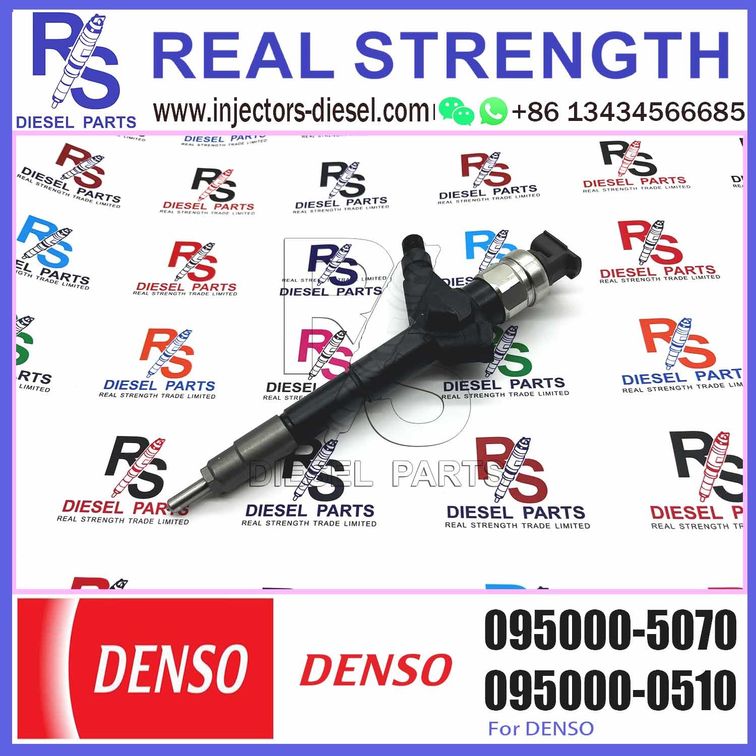 Engine Diesel Fuel Injector 095000-5130 0950005130 095000-5070