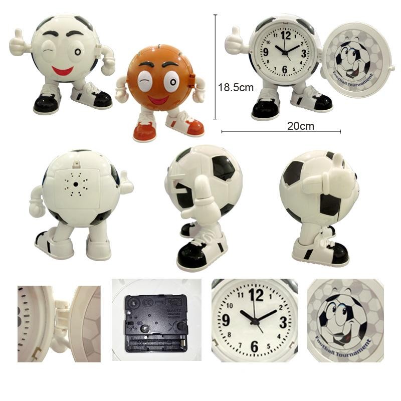 Quality Football and Basketball Shape Alarm Clock for sale