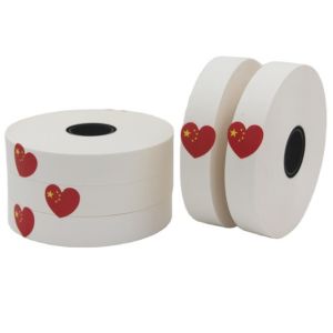 White Kraft Paper Strapping Tape / Paper Binding Money Tape