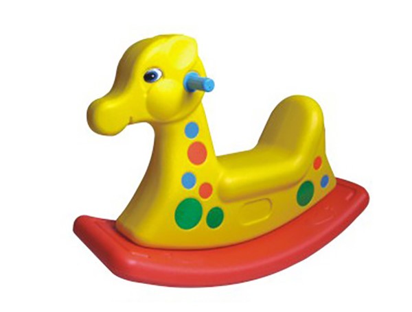Anti UV Plastic Rocking Horse Improve Intelligence For 3 - 8 Years Old Kids