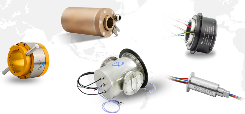 Mini Type Wind Turbine Slip Rings,3 Circuits 10A Capsule Length 42.53mm,For CCTV Pan