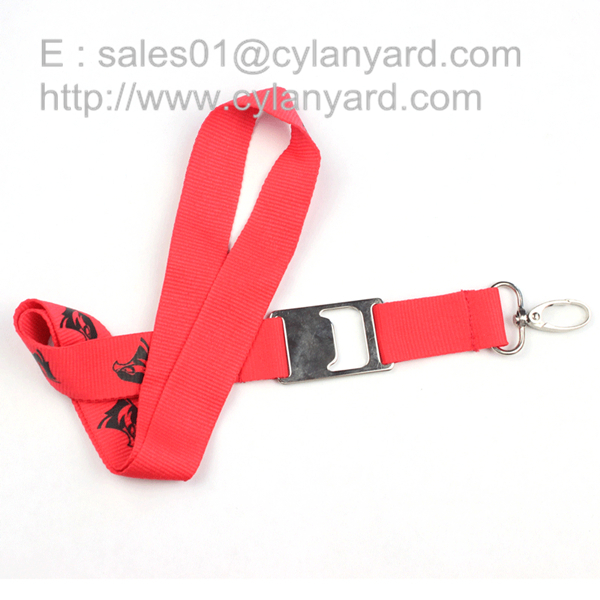 metal beer bottle opener lanyards