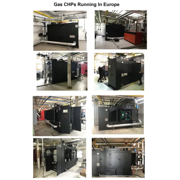 100kW Natural Gas CHP Unit with 84.4% Efficiency SP100N Model