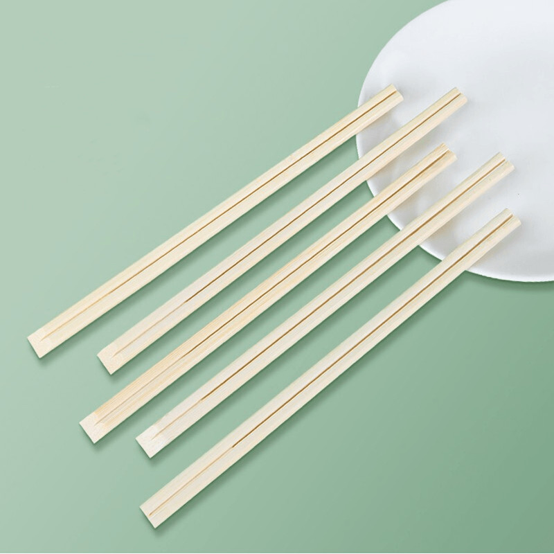 100% Natural Color Tensoge Custom Bamboo Chopsticks Disposable Tensoge Chopsticks 210mm/240mm*4.8mm Customized
