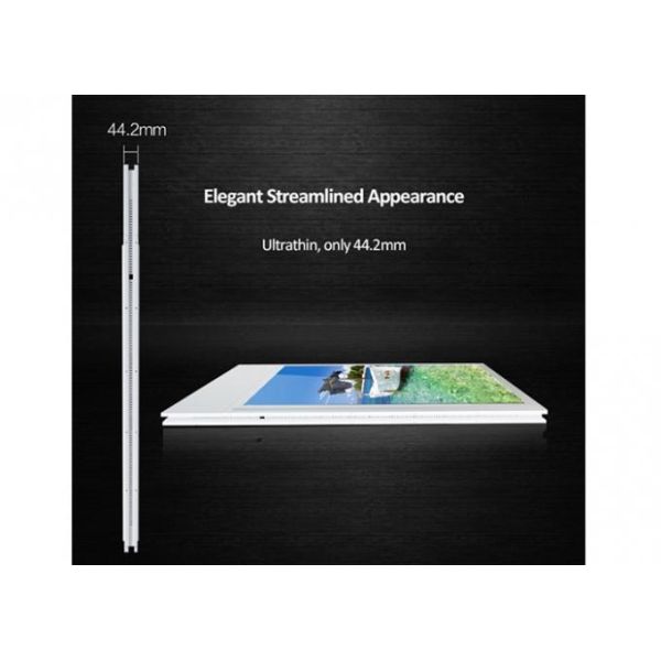 Double Sided Hanging Indoor 500cd/M2 Ceiling LCD Poster Screen For Advertising