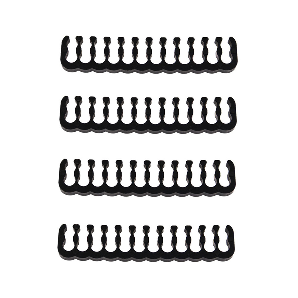 Sleeved Cable Comb Kit 4*24pin Motherboard Power Supply Cable Comb CPI-E PC 12*8pin GPU 8*6pin Extension Black