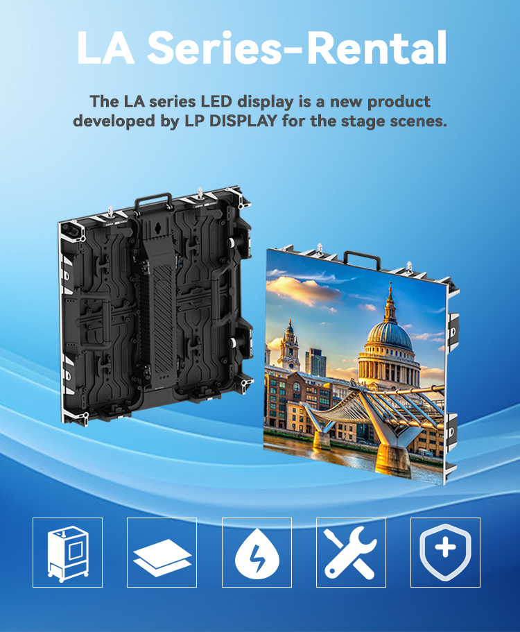 IP65 SMD LED Screen Video Wall Stage Background Seamless Splicing Video Wall Solution