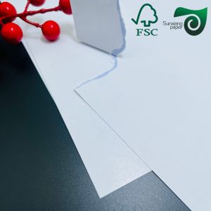 280gsm 300gsm Blue Core C2S Cardboard Matte Glossy Options for Poker Cards FSC