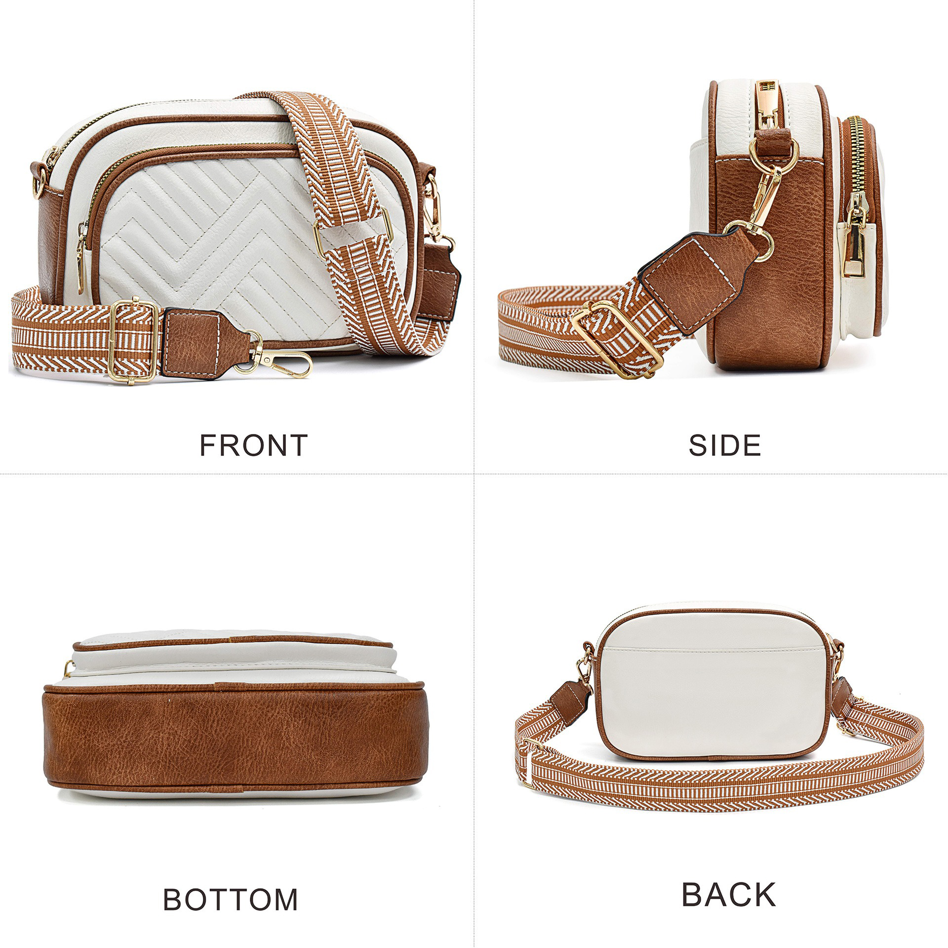 Custom Logo PU Luxury Crossbody Bag for Women Purses and Handbag in Fashion Style