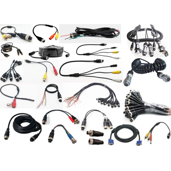 Customize DVR Accessories M12 Adapter Cables