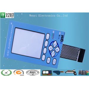 Nicomatic Connector Tactile Polydome Membrane Switch Keypad Anti Interface
