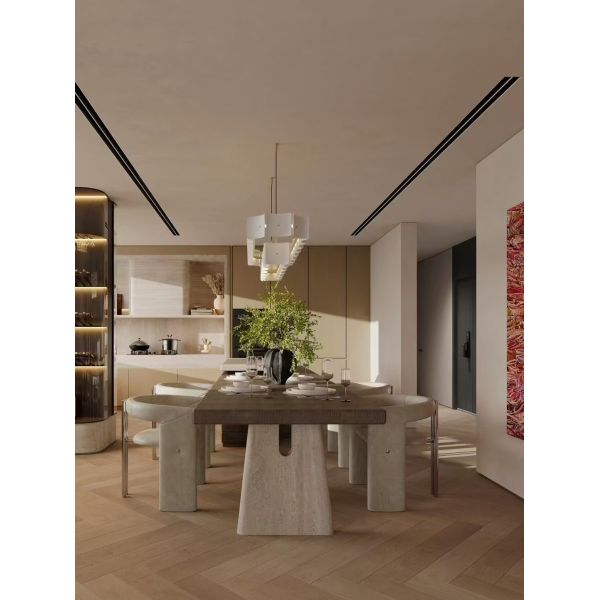 Italian Roman Travertine Slab Natural Stone Versatile For Wall Cladding