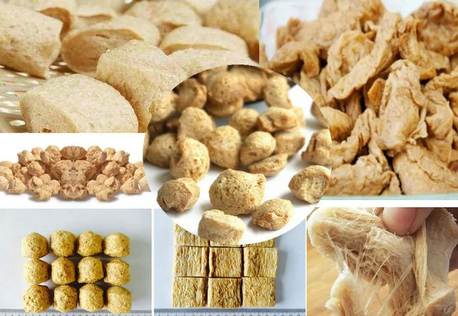 Swiss Technology Soya Chunks Extruder Machines