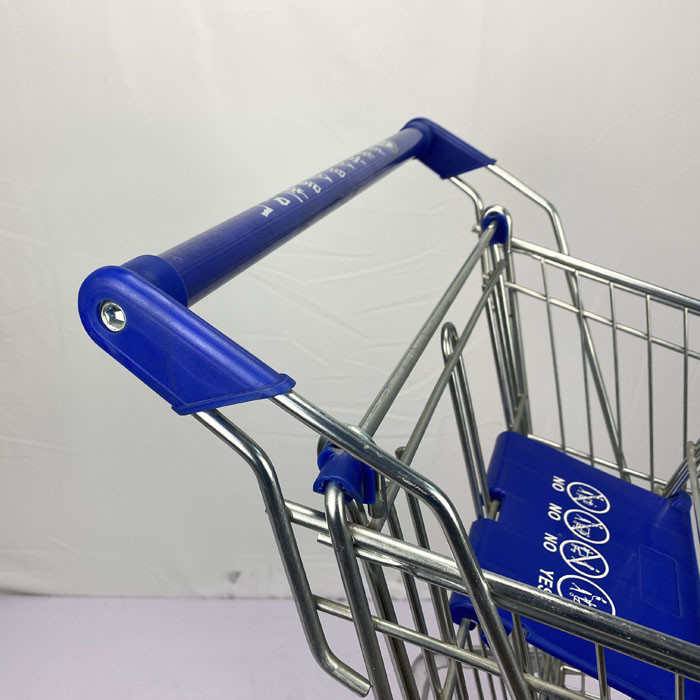 German Style 100L Supermarket Trolley Grocery Cart Lightweight Shopping Trolley