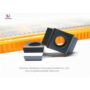 Quality KTY19009,Rough Tungsten Carbide Tool Inserts , Grey Indexable Turning Inserts for sale