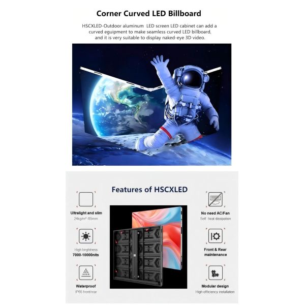 P6.25 Outdoor LED display Outdoor aluminum LED screen