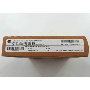 China ALLEN BRADLEY 1746-OB16 OUTPUT MODULE SERIES D 10-50VDC - NIB on sale