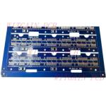 FR4 Substrate Material Double Layer PCB Blue Solder Mask Ink