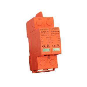 Quality SUP2H-PV 40KA CE 2P 500V DC Surge Protector for sale