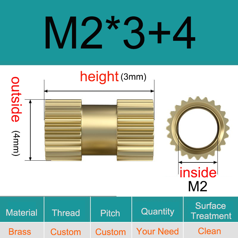 Precision CNC Screws Machining Turning Parts Components Copper Nuts