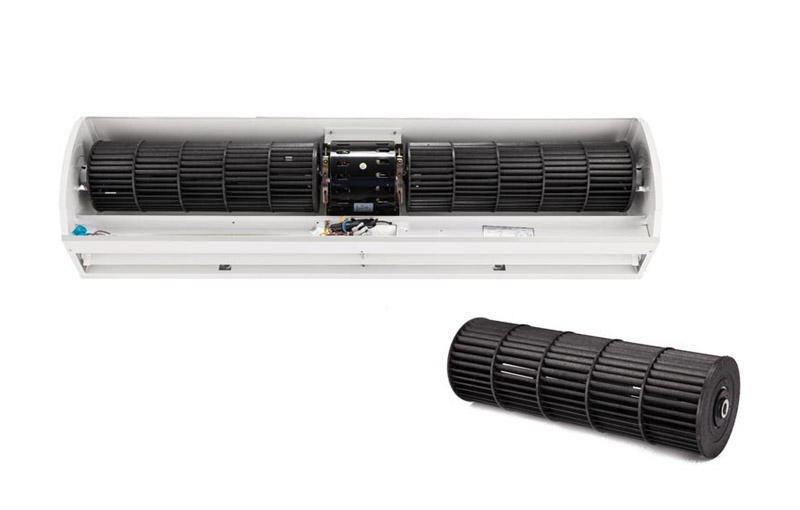 Titan 1 Series Stainless Steel Air Curtain 2000m³/h 230VAC