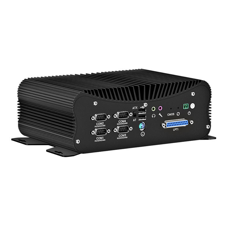China Fanless GPIO Industrial Embedded Mini PC Dual LAN RS422 on sale