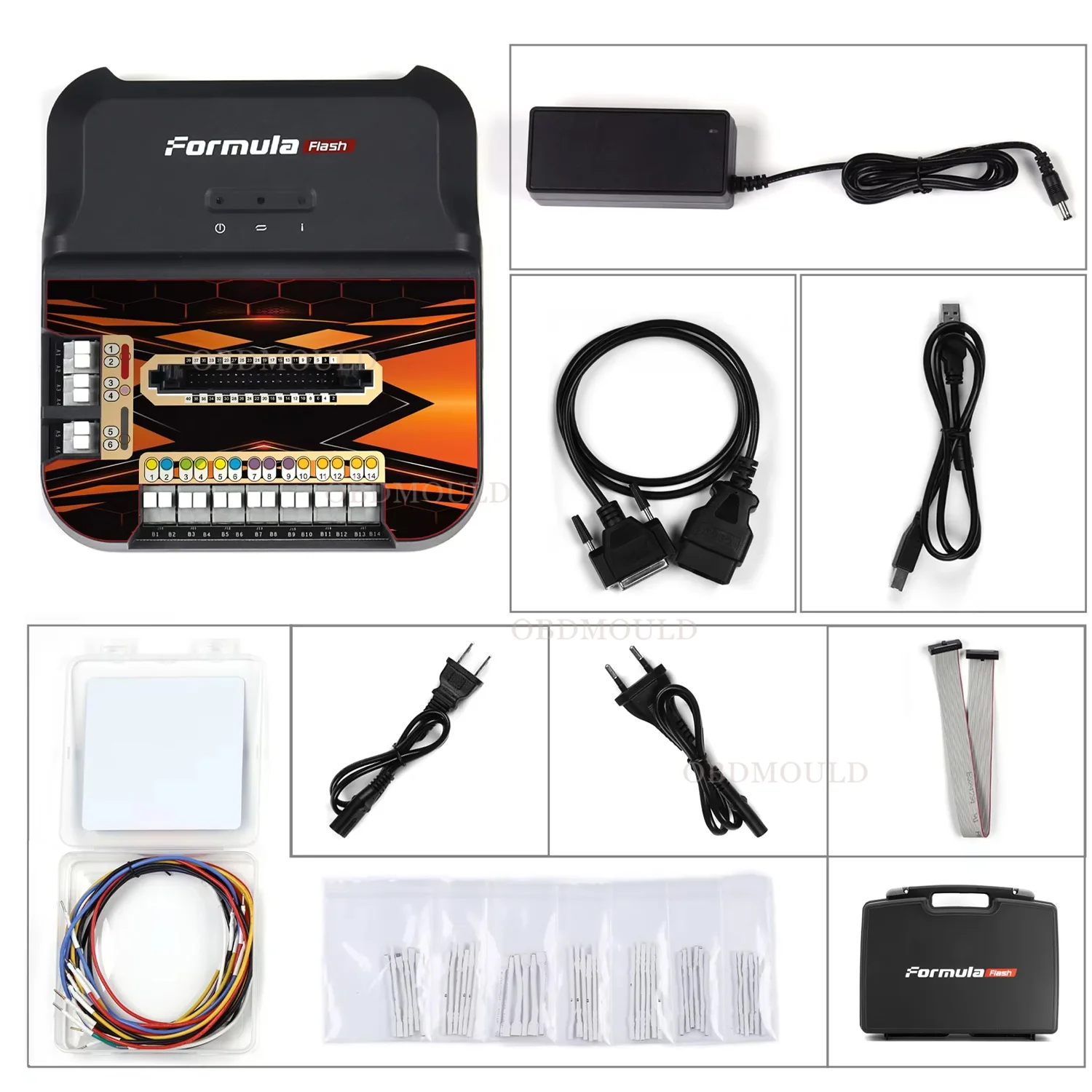 New Protocols via Bench Mode Read Write EEPROM / FLASH Support MD1CS018 MD1CS016 FormulaFlash ECU TCU Programmer Tool