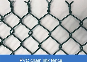 Quality 6ft Galvanized PVC Coated Chain Link Fence ASTM E2016 ISO9001 for sale
