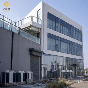 Steel Frame Buildings Construction with Sandwich Panel Cladding