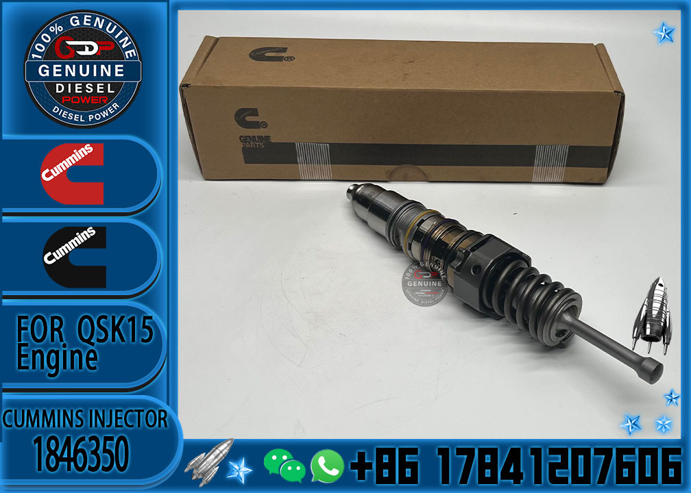 Reliable Fuel Injector Assembly 1846350 For Scania ISZ13 HPI Series Matching Diesel