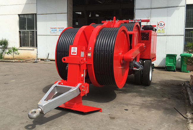 Conductor Stringing Equipment TY2x70IV Hydraulic Electric Cable Tensioner