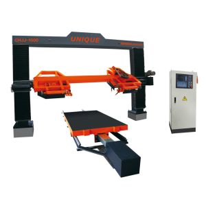 CNC Circular Slab Stone Cutting Machine Concrete Curb