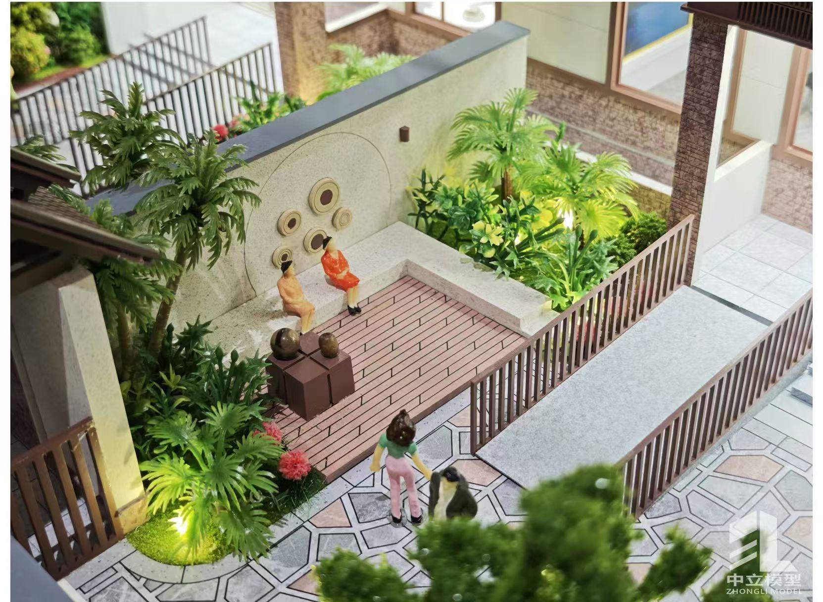 Luxurious villa model view 2