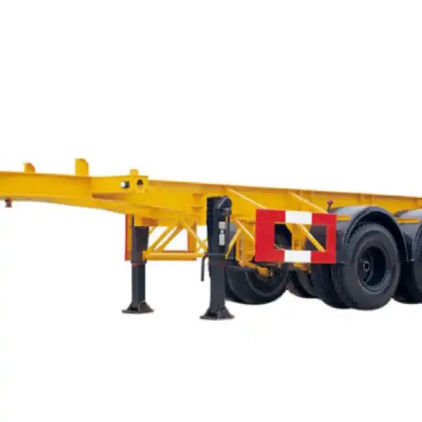 Grade Medium Duty Skeleton Container Chassis Semi Trailer with Multi-link Suspension
