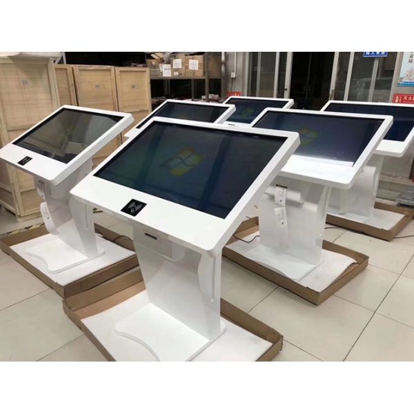 32 42 43 Inch 1920 x1080 500cd/m2 LCD Interactive Kiosk