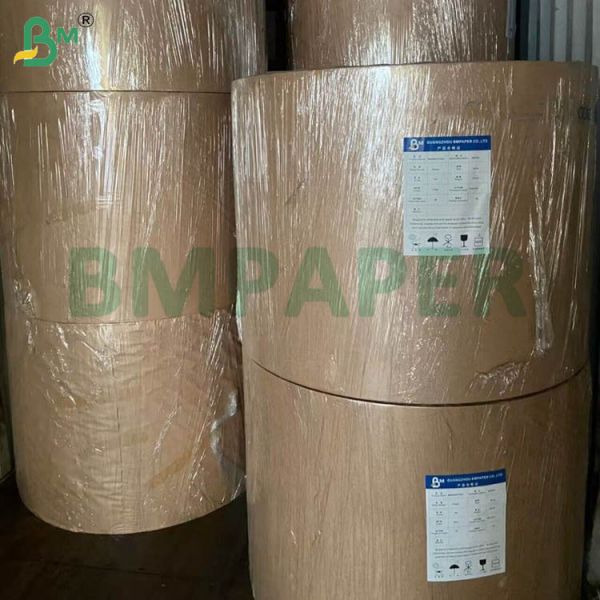 75gsm Kraft Paper + 10g Poly Laminated Inside Raw Material Rolls For Moisture Proof Envelopes 75gsm Kraft Paper + 10g Poly Laminated Inside Raw Material Rolls For Moisture Proof Envelopes