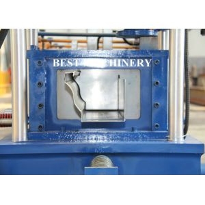 Quality Galvanized Metal Rain 12m/Min Gutter Roll Forming Machine for sale